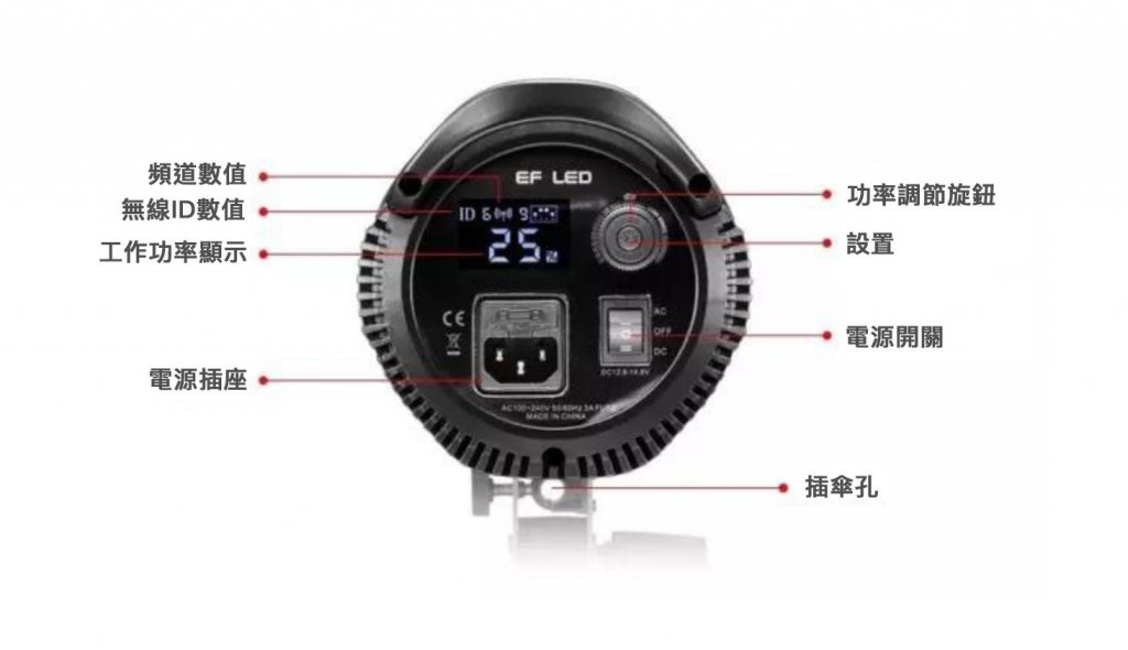 租EF-150DLED專業攝影燈(含燈架) 