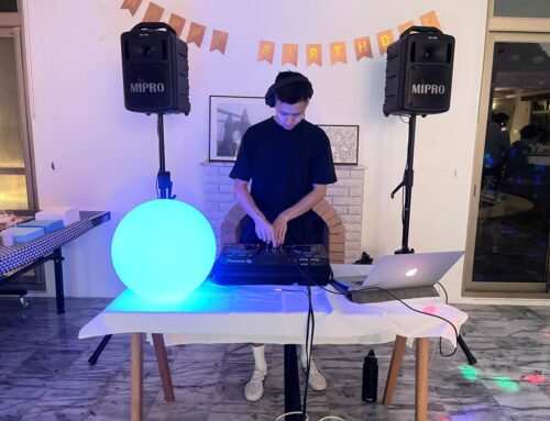 陽明山別墅私人生日派對 音響架設