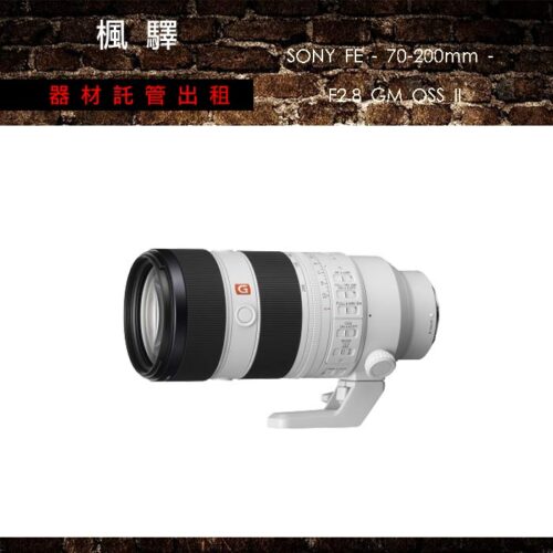 SONY FE - 70-200mm - F2.8 GM OSS II